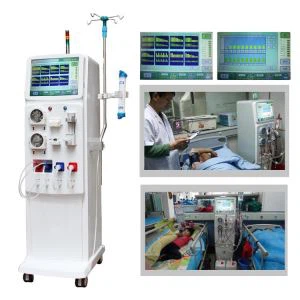 In vitro blodinducerad olika hemodialysmaskin