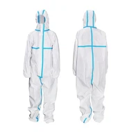 Engångsisolering Coverall skyddsdräkt
