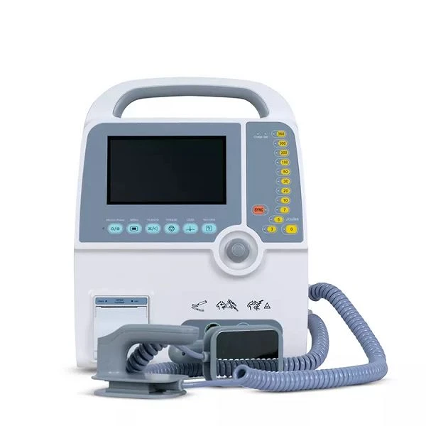 Medicinsk utrustning Bärbar defibrillator Aed Automatiserad extern defibrillatorenhet